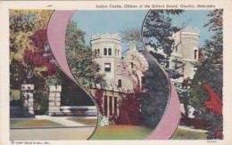 Nebraska Omaha Joslyn Castle Offices Of The School Board Curteich - Omaha