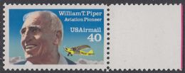 !a! USA Sc# C129 MNH SINGLE W/ Right Margin - William T. Piper - 3b. 1961-... Ungebraucht