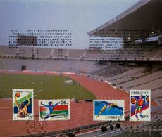 CHINA , 1992 , JUEGOS OLÍMPICOS DE BARCELONA 92, CARPETA OFICIAL - Used Stamps