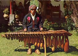 Delcampe - Guatemala C.a. - Marimba De Tecomates - Native Indian Playing Typical - Marimba Instrument - Formato Grande Non Viaggiat - Tänze