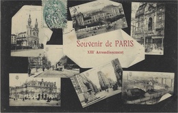 SOUVENIR De PARIS -  XIII ème Arrondissement - Sans Editeur - Arrondissement: 13