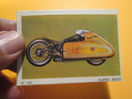 COMPLETEZ VOS ALBUMS !! Image Cartonnée TBE (recupération ) / N° 143 MOTO-PARADE AMERICANA MUNICH Genre PANINI - Motorrad