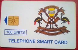 100 Units Chip Card 50,000  Tirage - Oeganda