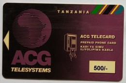 Tanzania ACG Telecard 500/- - Tansania