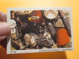 COMPLETEZ VOS ALBUMS !! Image Cartonnée TBE (recupération ) / N° 98 MOTO-PARADE AMERICANA MUNICH Genre PANINI - Motorfietsen