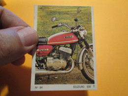 COMPLETEZ VOS ALBUMS !! Image Cartonnée TBE (recupération ) / N° 94 MOTO-PARADE AMERICANA MUNICH Genre PANINI - Motorfietsen