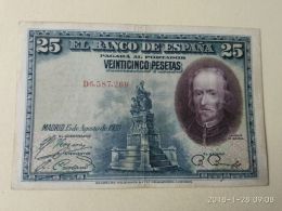 25 Pesetas 1928 - 1-2-5-25 Pesetas