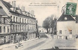 Châtillon Sur Seine     21    La Rue Du Président Carnot    (voir Scan) - Chatillon Sur Seine