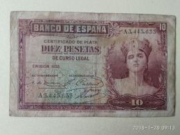 10 Pesetas 1935 - 10 Pesetas