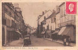 Châtillon Sur Seine     21    La Rue Des Ponts   (voir Scan) - Chatillon Sur Seine