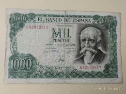 1000 Pesetas 1971 - 1000 Pesetas