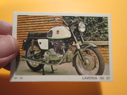 COMPLETEZ VOS ALBUMS !! Image Cartonnée TBE (recupération ) / N° 74 MOTO-PARADE AMERICANA MUNICH Genre PANINI - Motorfietsen