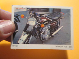 COMPLETEZ VOS ALBUMS !! Image Cartonnée TBE (recupération ) / N° 62 MOTO-PARADE AMERICANA MUNICH Genre PANINI - Moto