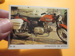 COMPLETEZ VOS ALBUMS !! Image Cartonnée TBE (recupération ) / N° 53 MOTO-PARADE AMERICANA MUNICH Genre PANINI - Moto