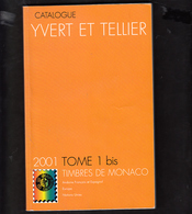 CATALOGO YVERT  2001 - Andorra Fr E Sp - Europa CEPT - Nazioni Unite - Frankreich