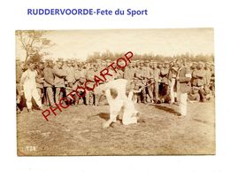 RUDDERVOORDE-Fete Sportive-8-5-1916-La Lutte-Cliche 728-Inf. Regt.182-GUERRE 14-18-1 WK-Militaria- - Oostkamp