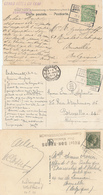 019//26 - LUXEMBOURG -  Petit Ensemble De 6 Cartes-Vues Cachets AMBULANT Ou CONVOYAGE 1902 / 1933 - 1926-39 Charlotte Di Profilo Destro