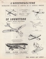 80100 ABBEVILLE - AEROMODELISME LE LOUVETEAU  / PLANS PRATIQUES - Airplanes & Helicopters