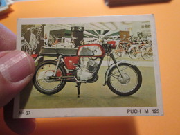 COMPLETEZ VOS ALBUMS !! Image Cartonnée TBE (recupération ) / N° 37 MOTO-PARADE AMERICANA MUNICH Genre PANINI - Motorrad