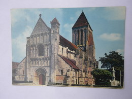 CPSM 14 - OUISTREHAM - EGLISE ROMANE - Ouistreham