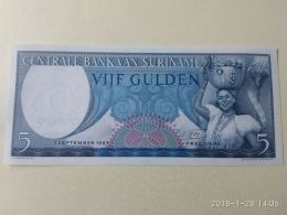 5 Gulden 1963 - Surinam