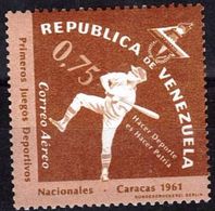 VENEZUELA Baseball, Base Ball, 1 Valeur Neuf Sans Gomme - Honkbal