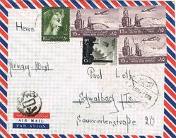 27293. Carta Aerea ASSUAN (Egypt) 1966 To Germany - Covers & Documents