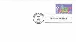 #3559 Lunar New Year 'Year Of The Horse' FDC 11 February 2002 Cover - 2001-2010