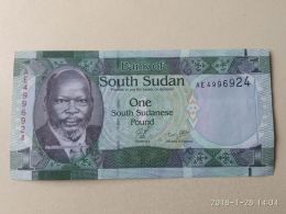 1 Pound 2011 - South Sudan