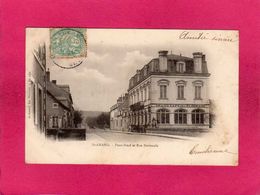 18 Cher, Saint-Amand, Pont-Neuf Et Rue Nationale, 1904, (Pivoteau) - Saint-Amand-Montrond