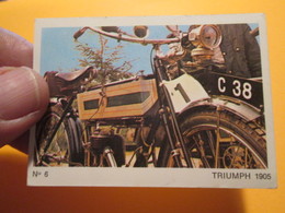 COMPLETEZ VOS ALBUMS !! Image Cartonnée TBE (recupération ) / N° 6 MOTO-PARADE AMERICANA MUNICH Genre PANINI - Motorfietsen