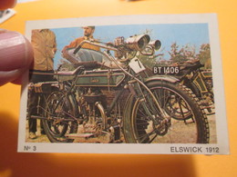 COMPLETEZ VOS ALBUMS !! Image Cartonnée TBE (recupération ) / N° 3 MOTO-PARADE AMERICANA MUNICH Genre PANINI - Motorfietsen