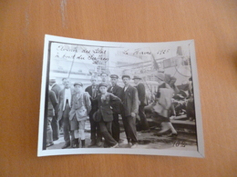 Photo 93 Les Lilas Groupe Folklorique Avenir Des Lilas Sur Le Suffren Au Havre 12 X 9cm 1925 1 Trou Punaise - Album & Collezioni