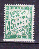 N° 36 Taxes 1  Timbre Neuf Sans  Charnière - 1859-1959 Mint/hinged
