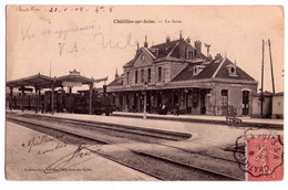 0342 - Chatillon Sur Seine - La Gare - Lebrun-Joly à Ch. Sur S. - Chatillon Sur Seine