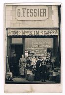 Carte  Photo  - Commerce  - MAISON KIM - VINS - CAFES  -  G. TESSIER -  A  Situer - 5214 - Shops