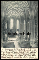 ALTE POSTKARTE KÖNIGSBERG NEUMARK INNERES DER MARIENKIRCHE 1899 Kirche Chojna Church église Postcard Cpa AK - Neumark