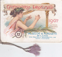 MILANO 1907 - Calendario Pubblicitario /  VALMOR - SAPONE _ VALSECCHI & MOROSETTI - Tamaño Pequeño : 1901-20