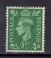 GB 1951 KGV1 1 1/2d Pale Green Unused No Gum SG 505 ( H134 ) - Unused Stamps