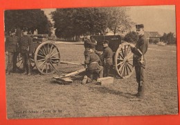 GBA-017  Militär Geschütz-Schule Ecole De Tir. Place D'armes De Bière, Poste Militaire. Circulé En 1916 - Bière