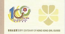 HONGKONG, Booklet 101, 2016, Girl Guides - Markenheftchen