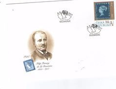 Czech Republic  2017 -  Stamp "blue Mauritius", FDC - FDC
