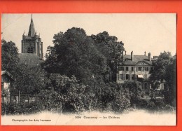 GBA-026  Cossonay  Le Château.  Circulé 1907 - Cossonay