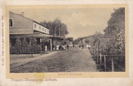 AK Truppen-Übungsplatz Zeithain - Senfft-Strasse - 1906 (32786) - Zeithain
