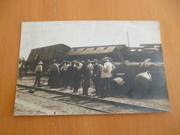 Carte Photo 17 Charente  Marpo Photo Royan Déraillement Train à Saujon TBE - Saujon