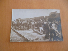 Carte Photo 17 Charente  Marpo Photo Royan Déraillement Train à Saujon TBE - Saujon