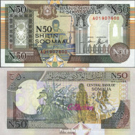 Somalia Pick-Nr: R2 Bankfrisch 1991 50 N Shillings - Somalia