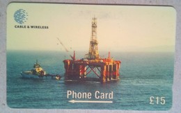 269CFKA Oil Rig 15 Pounds - Falkland