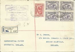 CARTA CIRCULADA PRIMER VUELO A INGLATERRA EL 19/11/1931 - Storia Postale