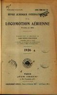 « Revue Juridique De Locomotion Aérienne – Tome 10” Ed. Per Orbem, Paris (1926) - Manuales